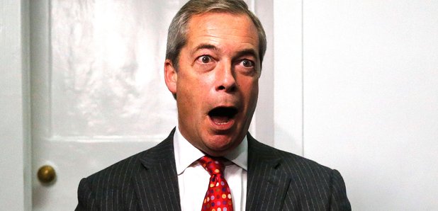 Nigel Farage shocked