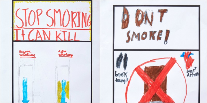 Smoking Kids Designs