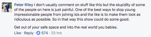 Facebook User On Real Housewives Of ISIS