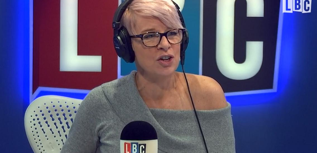 Katie Hopkins grey top