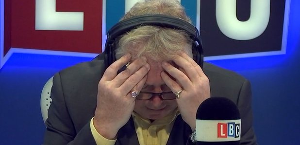 Nick Ferrari Head In Hands