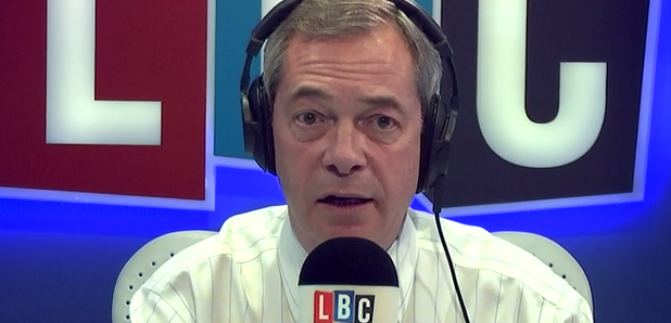 Nigel Farage stripy shirt