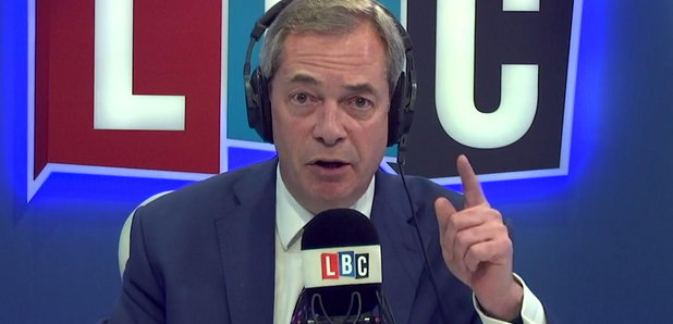 Nigel Farage finger