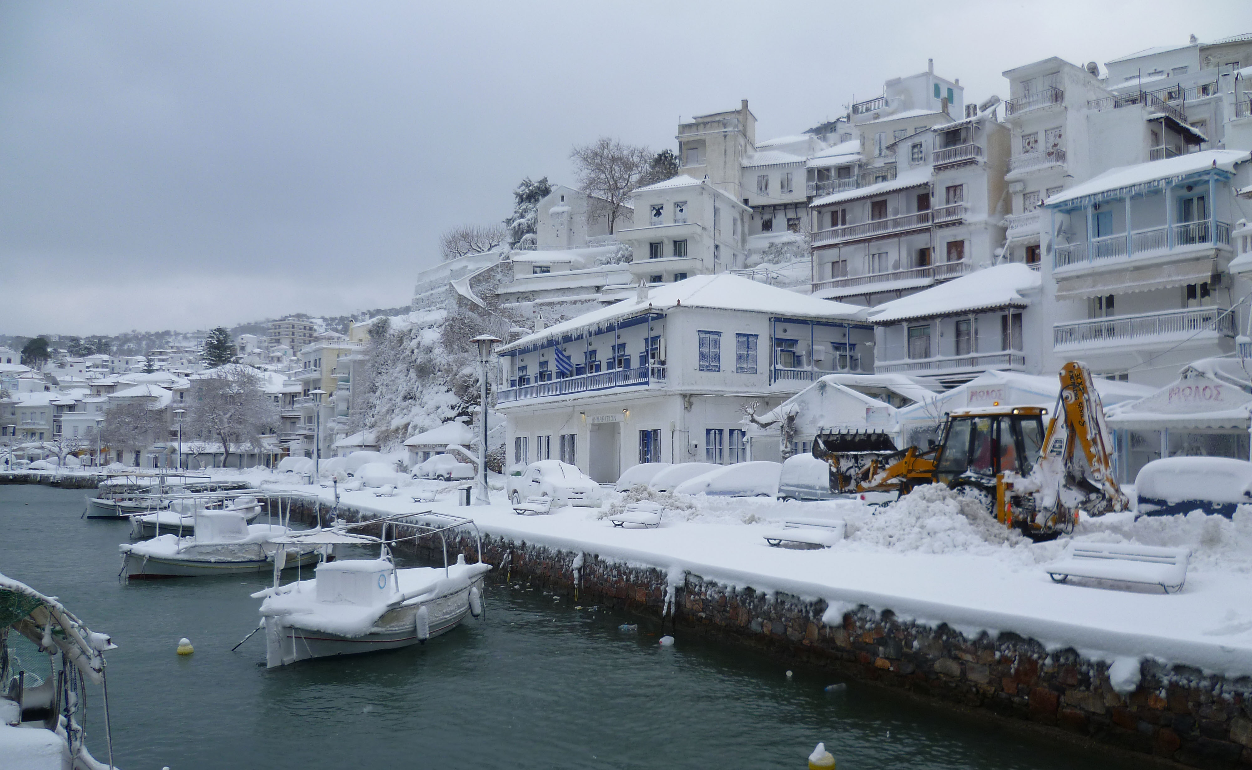 Skopelos snow