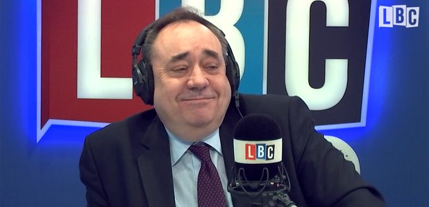 Alex Salmond Chuffed