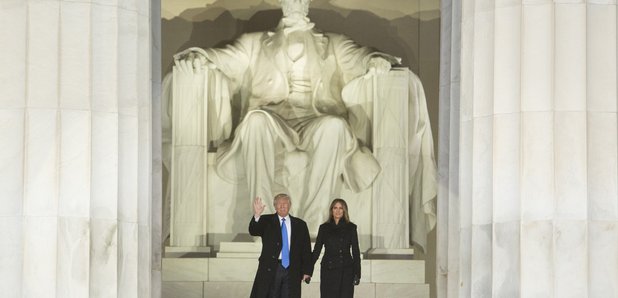 Trump Lincoln Memorial