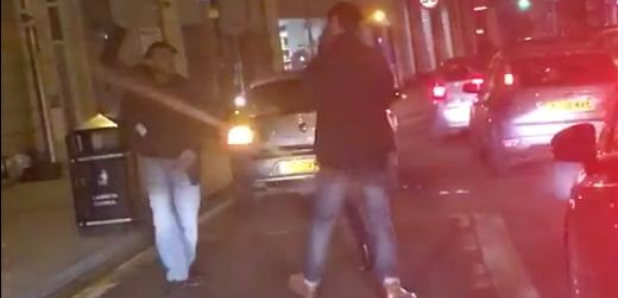 Watch: Moment Fight Breaks Out Between An Uber Driver And Passenger LBC