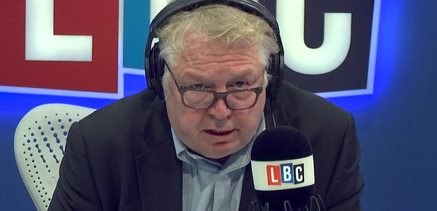 Nick Ferrari frustrated