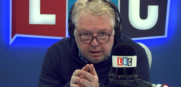 Nick Ferrari hands together