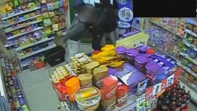 Sidcup robbery CCTV