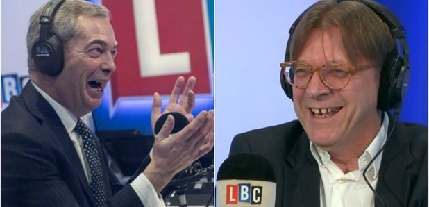 Nigel Farage Guy Verhofstadt