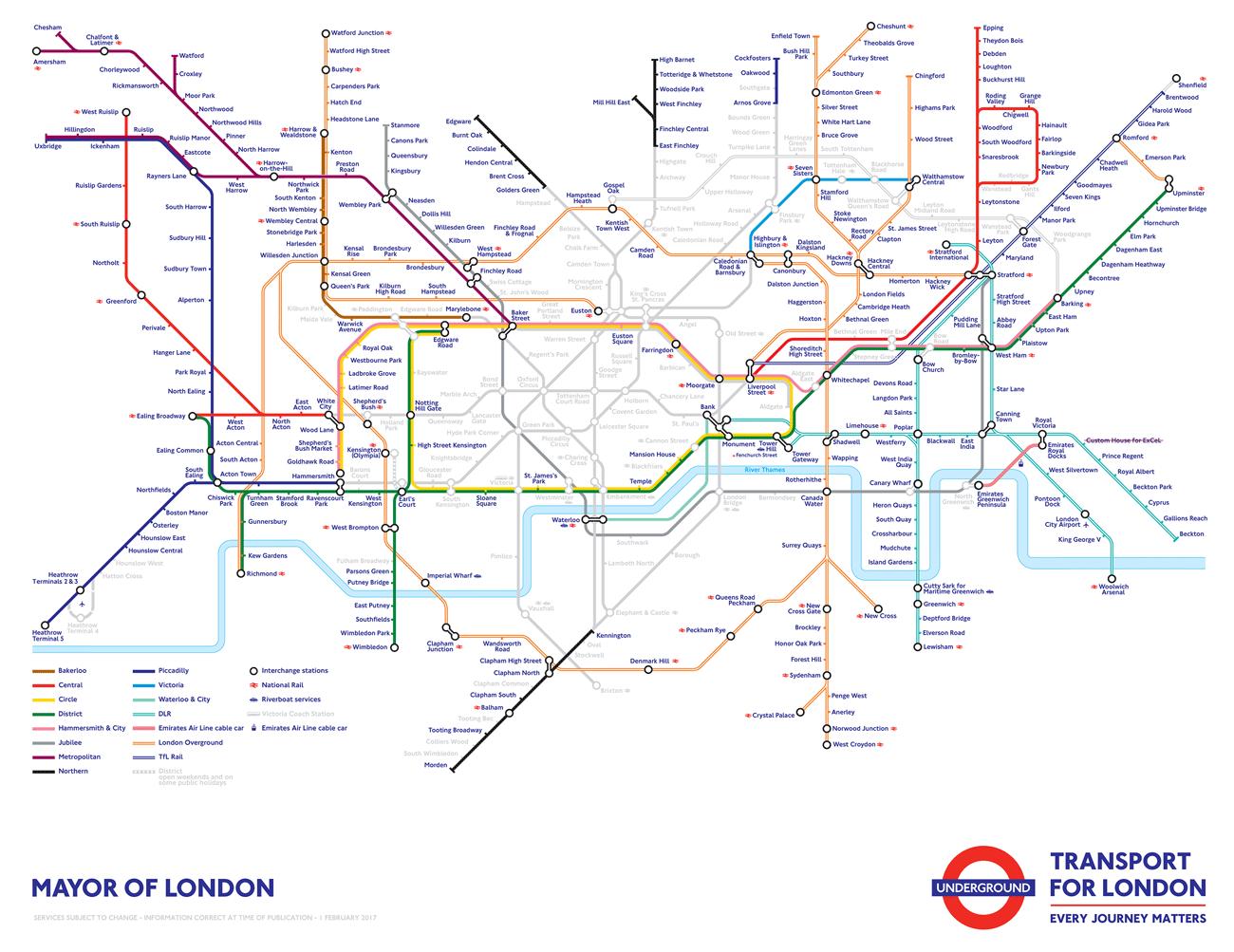 TfL Strike Map