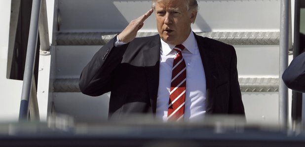 Donald Trump Salute