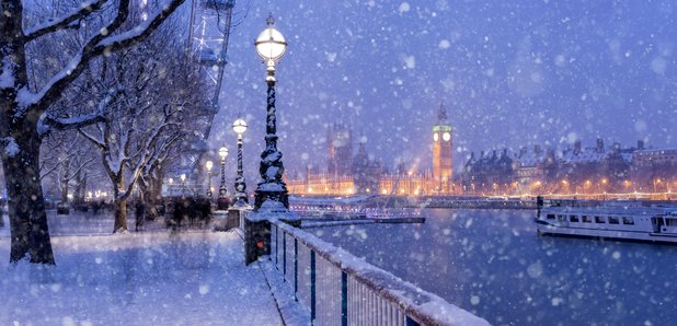 Snow in London