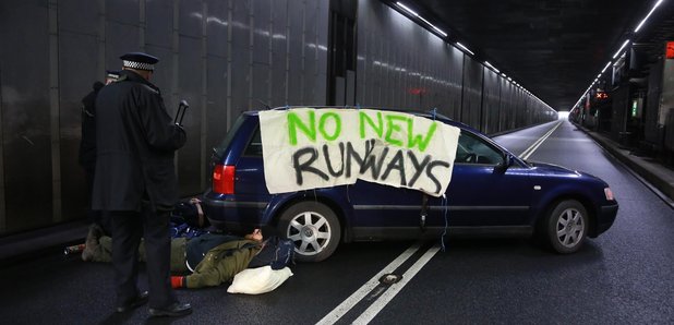 Heathrow Airport protest