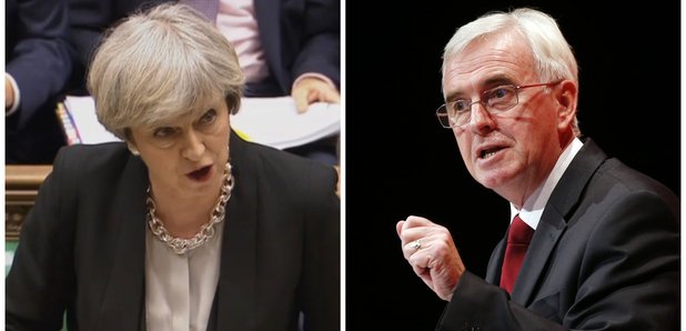 John McDonnell Theresa May