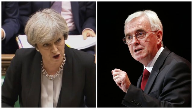 John McDonnell Theresa May