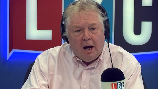 Nick Ferrari fuming