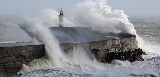 Storm Doris in East Sussex