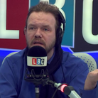 James O'Brien hands out