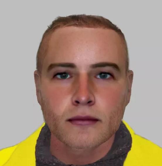 E-fit of a man wanted for distraction burglary