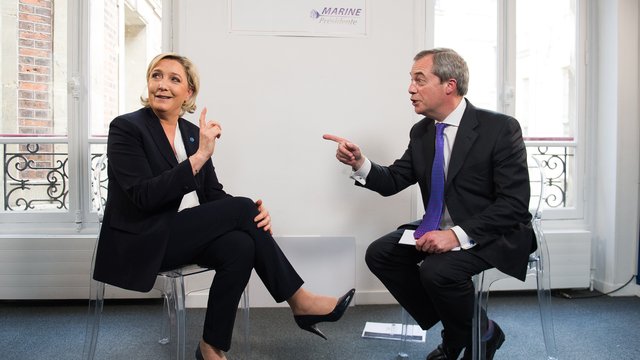 Le Pen Farage