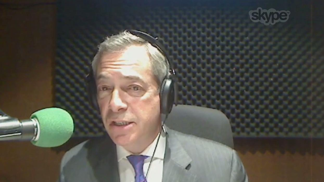 Nigel Farage in Califonia