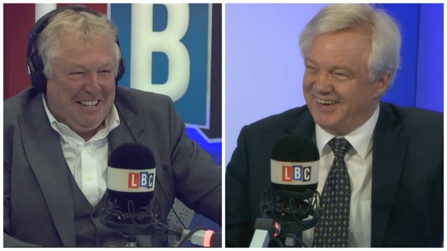  Nick Ferrari and David Davis