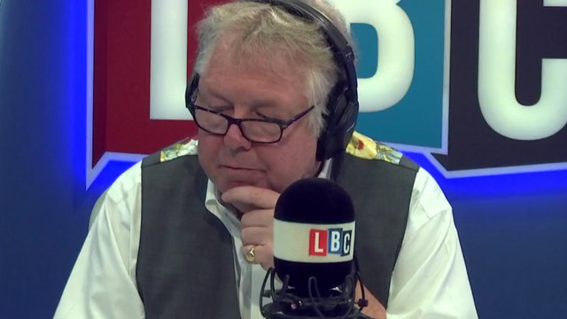 Nick Ferrari Thoughtful