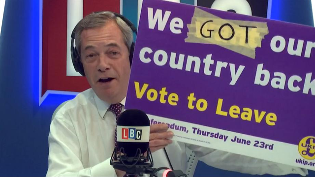 Nigel Farage - 29th March 2017