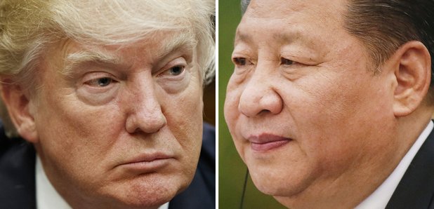 Donald Trump Xi Jinping