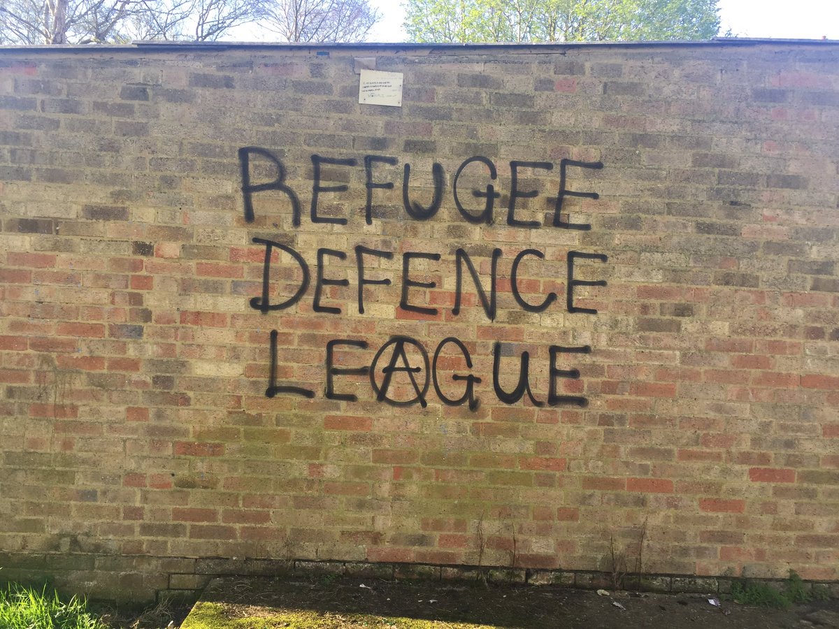 Refugee graffiti