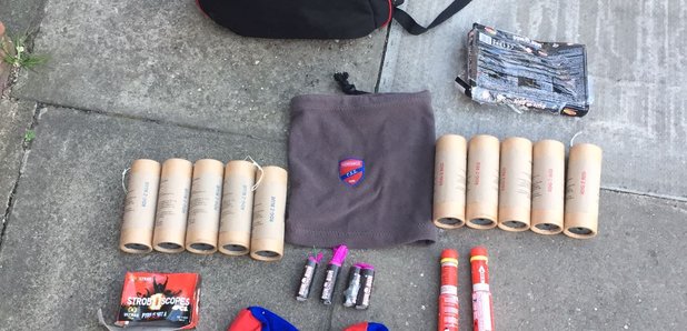 Some Of The Recovered Pyrotechnics