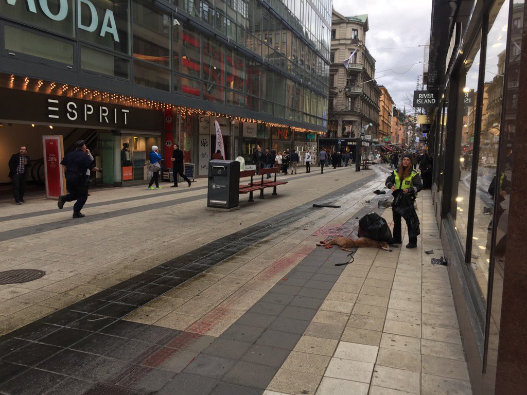 Stockholm Terror Attack Aftermath 