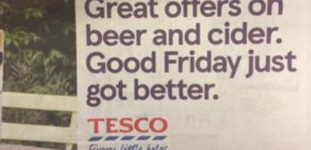 Tesco Good Friday Ad