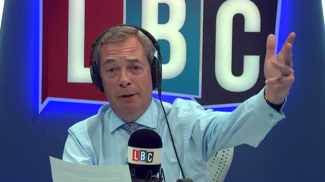 Nigel Farage fumes