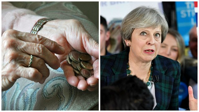 Theresa May Triple Lock Pension