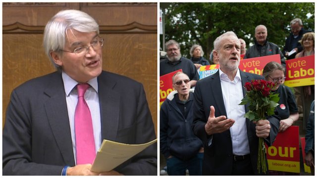 Andrew Mitchell and Corbyn