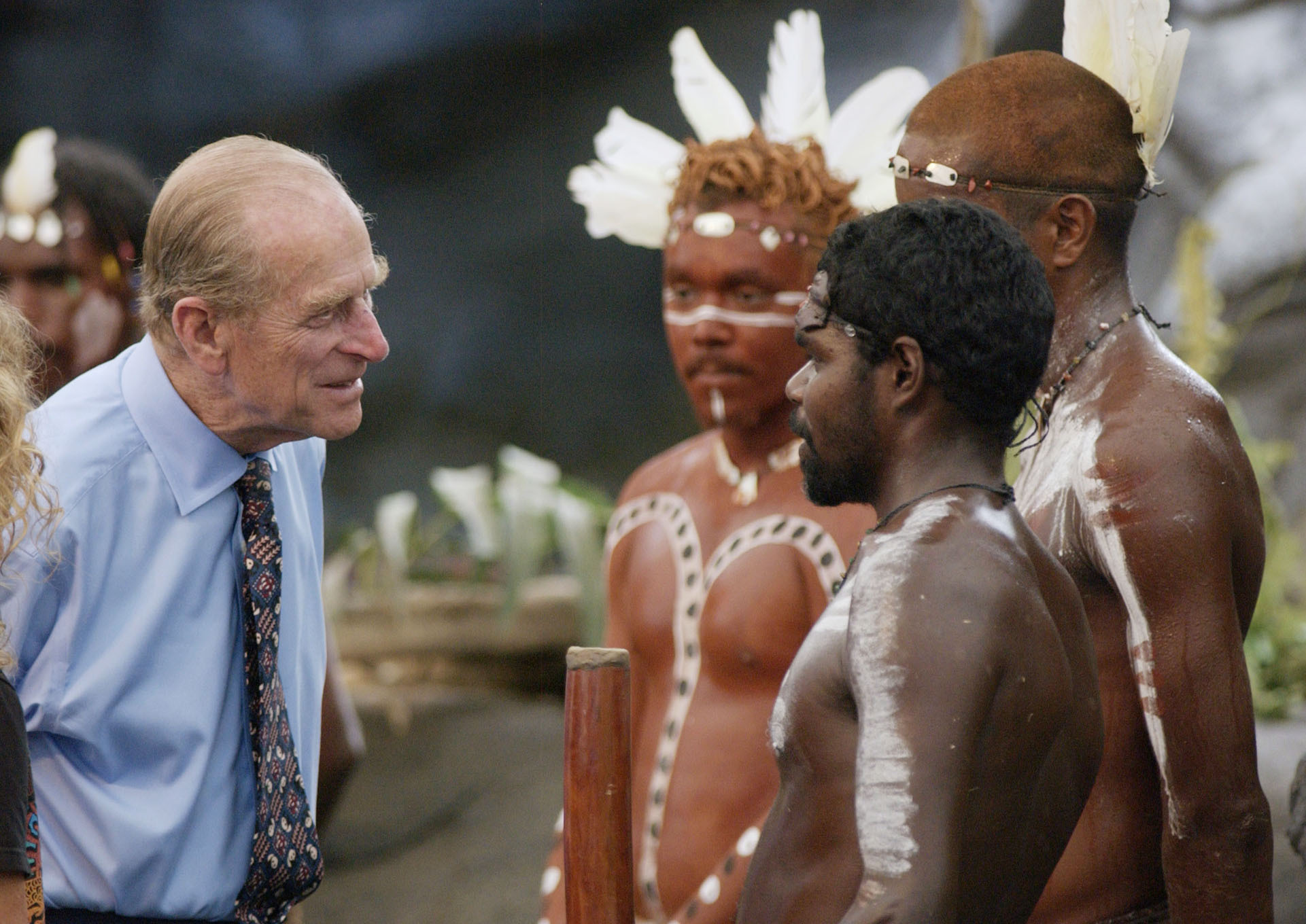 Prince Philip aborigines