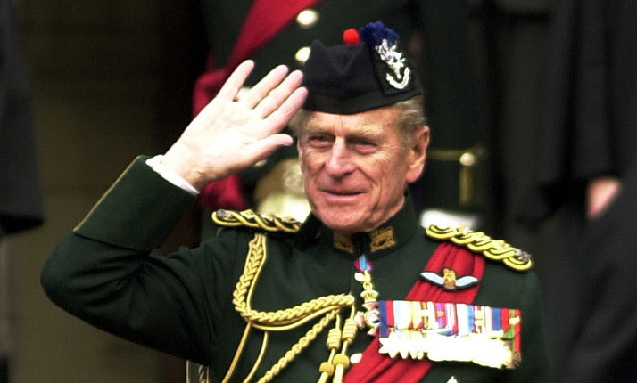 Prince Philip uniform