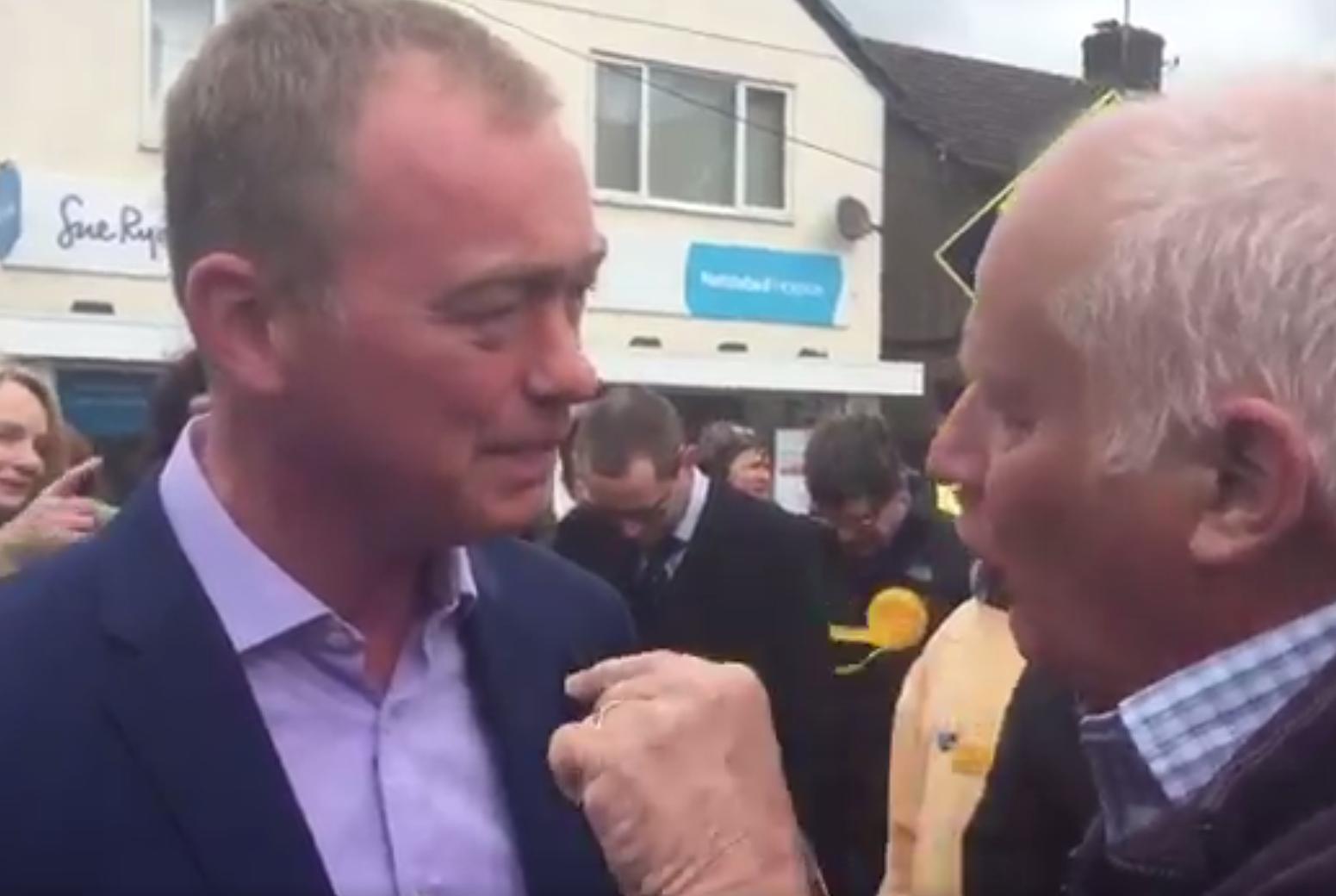 Tim Farron Malcolm Baker