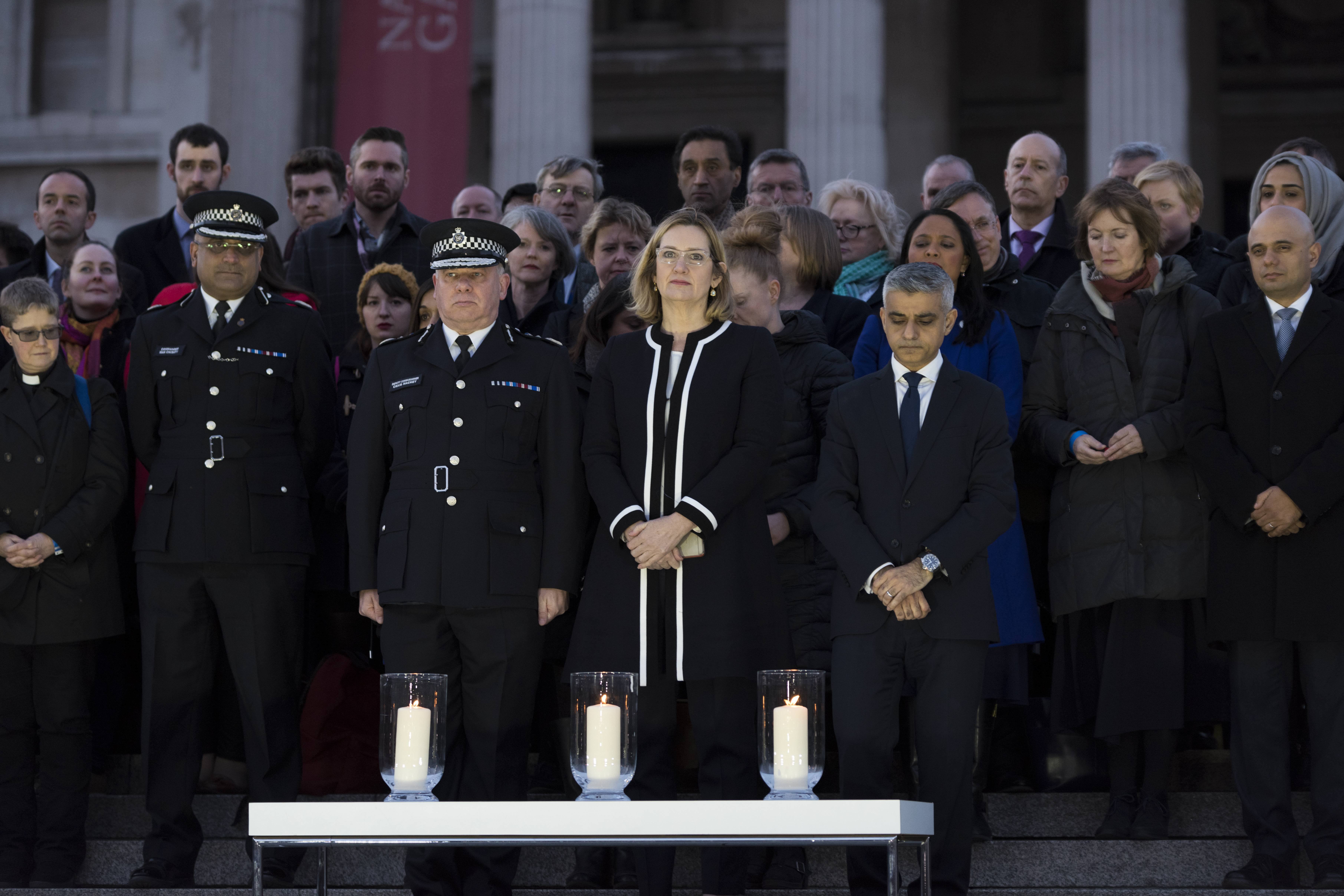 Amber Rudd Police Memorial