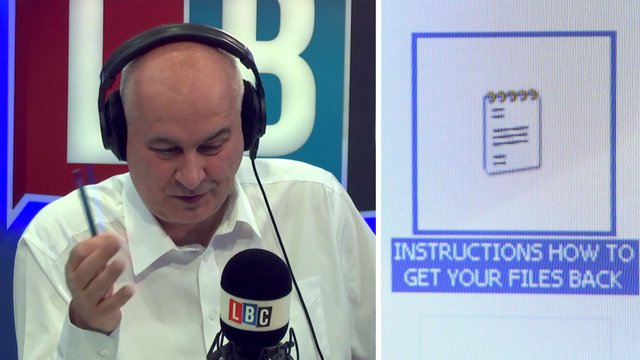Iain Dale NHS cyber attack