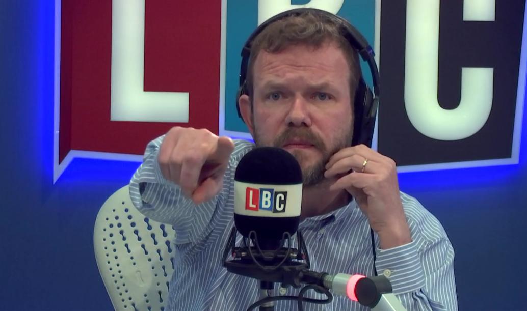 James O'Brien pointing