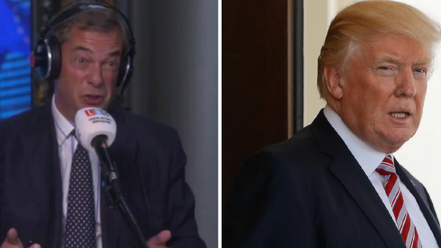 Nigel Farage Donald Trump