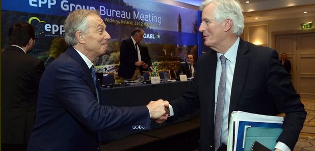 Tony Blair Michel Barnier