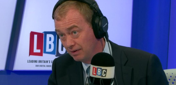 Tim Farron LBC