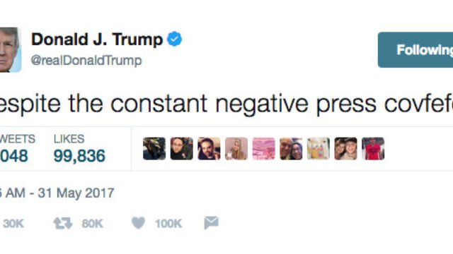 Trump covfefe