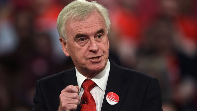 John McDonnell On The Election 2017
