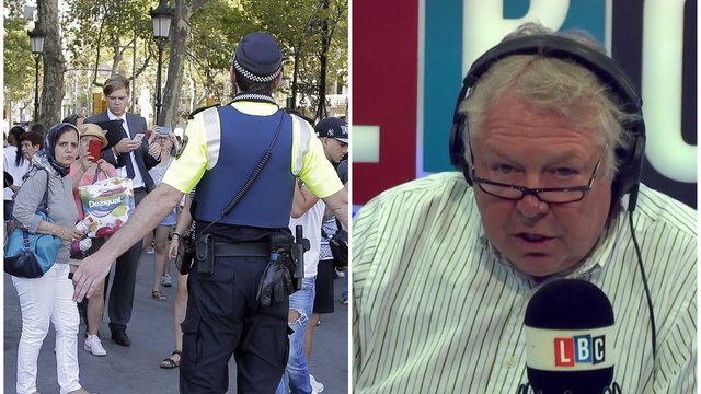 Nick Ferrari Barcelona attack